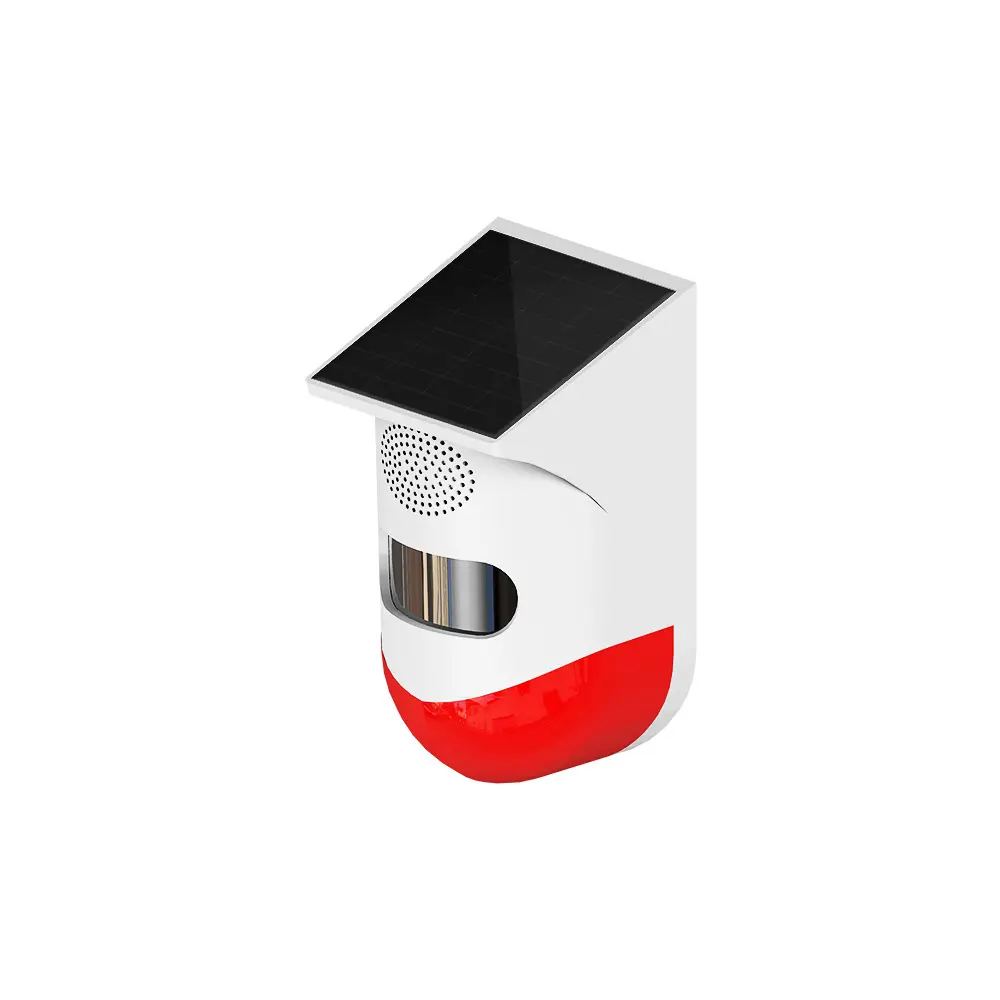 Tuya WiFi outdoor solar infrared alarm dangerous intrusion/ infrared anti-theft/window sensor alarm