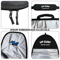 Sac de planche de surf en polyester UPSURF / Housse de planche de surf en nylon 7'0/7'6/8'0 Sac de planche de surf