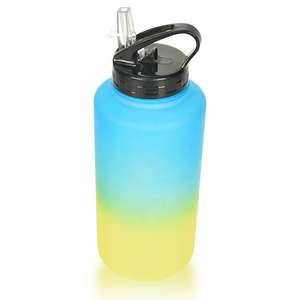Hot Sale 32OZ Gradient <b>Plastic</b> Water <b>Bottle</b> Large Capacity Outdoor Sports Direct <b>Drinking</b> Lid Camping Made In Vietnam - Product Image 2