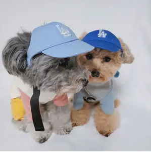 JXANRY Ins moda evcil Logo şapka Pet popüler şapka High-end köpek yavru şapka popüler küçük köpek sevimli aksesuarları