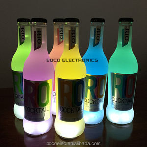 发光二极管贴纸酒瓶灯在黑暗中明亮，用于派对装饰和促销 - Product Image 6