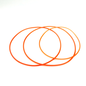 Suministro de fábrica, correa redonda de poliuretano naranja de 5mm de diámetro de alta resistencia con superficie lisa para transmisión de accionamiento - Product Image 6