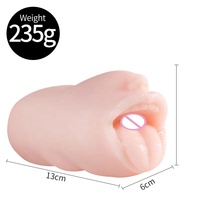 Netphi Erwachsenen 3D Strukturierte Orale Starker Saugkanal Silikonmaterial Vagina Sexpuppe Realistischer Männlicher Masturbationsbecher 100%