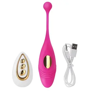 Controle remoto sem fio Vibrador Bala Calcinha Vibratório Egg Wearable Dildo Vibrador G Spot Clitóris Brinquedo sexual para mulheres