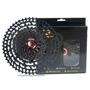 Volant de vitesse ultraléger de vtt, noir, <span class=keywords><strong>10</strong></span>/<span class=keywords><strong>11</strong></span>/12 <span class=keywords><strong>vitesses</strong></span>, <span class=keywords><strong>11</strong></span>-<span class=keywords><strong>50</strong></span>/52T, accessoires de vélo - Product Image 6