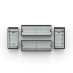 Nhà máy nóng bán siêu thị <span class=keywords><strong>Showcase</strong></span> tủ lạnh ngang hiển thị đảo Tủ đông LED ánh sáng sâu ngực mát máy nén - Product Image 4