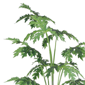 OH nghệ thuật nhà máy bán buôn cây nhân tạo trong chậu thực sự tìm kiếm nhân tạo monstera đu đủ nhà máy cho ngoài trời trong nhà - Product Image 3