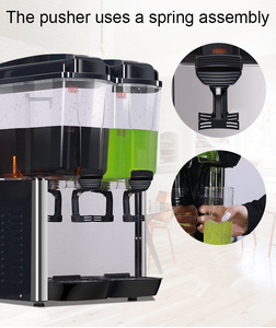 Thương Mại Tự Động Juice Uống Dispenser Tự Phục Vụ Trà Sữa 2 Tank Nước Giải Khát Nóng Và Lạnh Máy Uống - Product Image 3