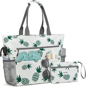 Muestra Gratis, Nueva Bolsa de Playa Reutilizable, Bolsa de Compras de Malla, Bolsa de Almacenamiento de Malla Reciclada, Bolsa de Playa con Logotipo Personalizado, Bolsas de Mano para Mujer - Product Image 5
