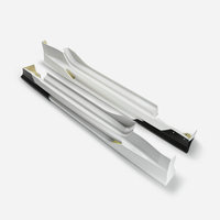 Jupes latérales EPR en fibre de carbone de haute qualité pour Nissan Fairlady 370Z Z34, style VRSA2, 4 pièces