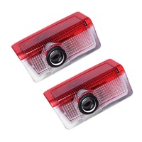 Projecteur de logo laser pour portière, lumière de bienvenue, effet ombre fantôme, 12V 5W pour Mercedes-Benz Classe E, Classe C, Classe S, E300L, GLC