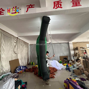 ชุดแฟนซีเป่าลมเดินได้ รุ่นยอดนิยม <span class=keywords><strong>HI</strong></span> INFLATABLE สีเขียว ขนาด 4-6 ฟุต พร้อมพัดลมในตัว - Product Image 3