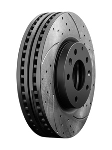 Frein de résolution silencieux secouant le rotor de frein à disque de frein de voiture marqué perforé pour Volkswagen Thing <span class=keywords><strong>Tiguan</strong></span> <span class=keywords><strong>Allspace</strong></span> Touareg Hybrid - Product Image 4
