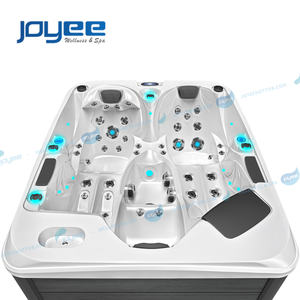 JOYEE moderna all'aperto vasca idromassaggio economica ammollo Spa per 3 persone fabbrica <span class=keywords><strong>vendita</strong></span> diretta acqua terapia <span class=keywords><strong>jacuzzi</strong></span> ispirato vasca idromassaggio - Product Image 6