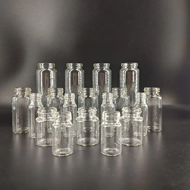 Fornecimento personalizado 3ml 5ml 7ml 10ml ou garrafas de vidro médicas personalizadas do xarope do frasco da penicilina
