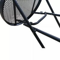 Nouvel arrivage de meubles de jardin extérieur, table de patio en maille métallique, 2022