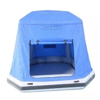 Tente flottante d'été pour bateau de rafting Tente de radeau gonflable pour bateau Tente de camping flottante gonflable