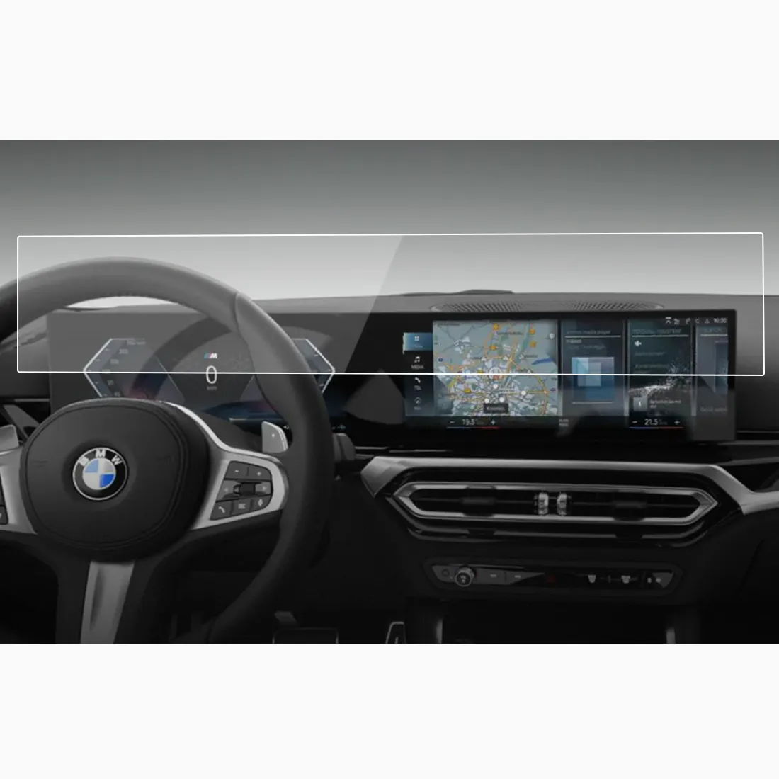 גבוהה ברור אביזרי רכב ניווט GPS מזג זכוכית מסך מגן סרט עבור BMW 2 סדרת 14.9 אינץ אוטומטי DVD נגן רדיד