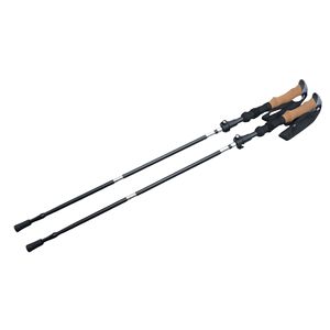 Bâtons de randonnée en fibre de carbone personnalisables, directement de l'usine, avec paniers anti-merde et neige offerts, longueur réglable 115-135 cm, plusieurs couleurs - Product Image 5