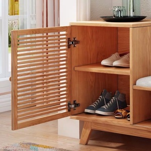 Robusto zapato Banco 3-Nivel de bambú organizador de zapatos ideal para entrada de baño de la habitación - Product Image 5