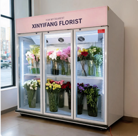 Réfrigérateur OEM 1 Porte pour Fleuriste – Équipement de Réfrigération pour la Conservation des Fleurs Fraîches