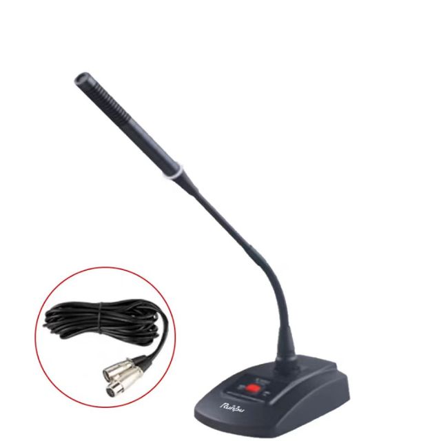 USD155 Free Ship Wired Condenser Microphone Desktop Gooseneck Microphone Long Pole Performance Stage Conference Microphone Y808