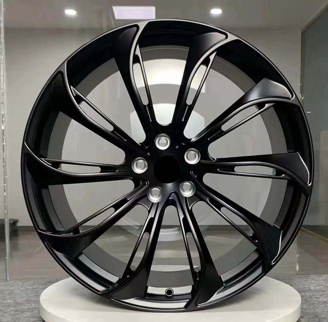 Customized 18 19 20 21 Inch Roadster Forged Rims 5x110 5x120 5x114.3 For Tesla Model S Model 3 Model X Car Forged Alloy Wheels R