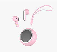 PG802 Écouteurs sans fil TWS semi intra-auriculaires de haute qualité avec emballage personnalisé et logo, sans réduction de bruit
