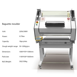 Matériel de boulangerie commercial : Machine à façonner le <span class=keywords><strong>pain</strong></span>, la baguette et la pâte - Product Image 3