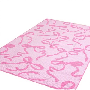 Alfombra de Exterior Personalizada, Lavable, Trenzada, Verde, de Polietileno, para Minería de Oro en África - Product Image 4