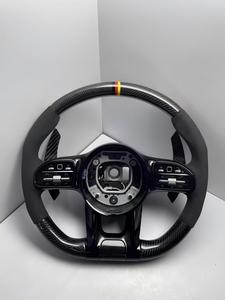 Volant en fibre de carbone forgé pour <span class=keywords><strong>Mercedes</strong></span> <span class=keywords><strong>Benz</strong></span> <span class=keywords><strong>Amg</strong></span> Classe <span class=keywords><strong>E</strong></span> W212 W213 Cla C117 <span class=keywords><strong>250</strong></span> 200 C118 Clk W209 Classe <span class=keywords><strong>A</strong></span> W177 A200 - Product Image 4