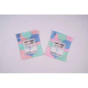 Pochette debout imprimée personnalisée emballage de poudre alimentaire échantillon de sac zip-lock à fermeture éclair Doypack disponible - Product Image 1