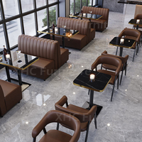 Muebles Modernos para Restaurantes y Bares, Asientos para Comedor, Sofá Comercial para Cafetería, Muebles Personalizados para Hostelería