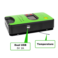 Contrôleur de charge solaire MPPT GCSOAR LDSOLAR série TD 20A avec télécommande Bluetooth WIFI 12V 24V Contrôleur MPPT automatique