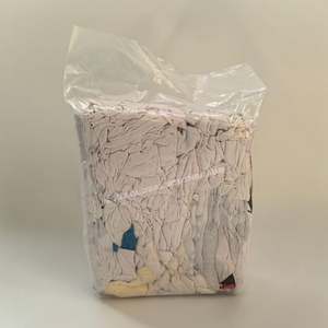 Trapos de Algodón Resistentes con Estampado Blanco para Limpieza Industrial - Product Image 1