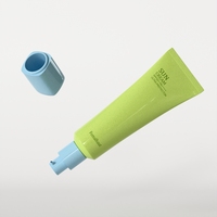 Tube souple en plastique recyclé écologique de 75 ml pour crème pour les mains