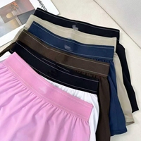 Vêtements d'été de haute qualité pour femmes, légers et respirants, taille élastique, jupe courte plissée sexy, Aloe Ropa De Mujer