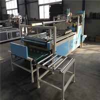 Máquina Semiautomática para Pegar y Doblar Cartón Corrugado / Máquina para Fabricar Cajas con Pegamento