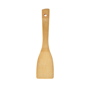 Juego de espátulas de bambú, utensilios de cocina de madera para cocinar, aptos para sartenes antiadherentes, solo lavar a mano. - Product Image 5