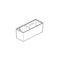 Jardinière rectangulaire auto-absorbante JQ pour balcon, mur, balustrade, rebord de fenêtre, extérieur
