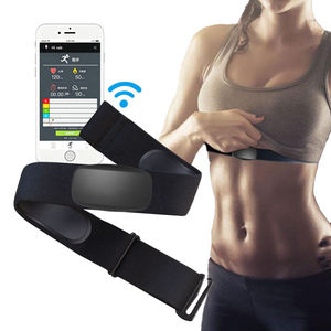 Moniteur de fréquence cardiaque Bluetooth, ceinture pectorale, étanche IP67, réglable, pour la course à pied, le cyclisme, la remise en forme, OEM personnalisé, CE, ceinture de fréquence cardiaque - Product Image 1
