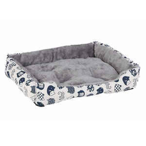 Suministros multiusos para mascotas, sofá cuadrado de doble uso para gatos de felpa de doble cara, cama para mascotas, cama para perros - Product Image 5