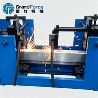 Máquina Perfiladora de Vigas GrandForce, Totalmente Automática, de Alta Velocidad (10-25m/min), Compacta, con Control PLC y Pantalla Táctil, para Producción Completa