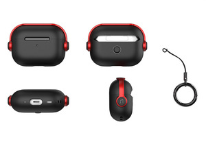 Plastic sleutelhanger Airpods 4 oortelefoonhoesjes Apple Pro3 Bluetooth zachte hoes Airpods Pro 2 tweede generatie beschermhoes - Product Image 2