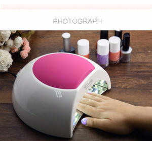 <span class=keywords><strong>Lampe</strong></span> à ongles professionnelle <span class=keywords><strong>Sunuv</strong></span> 48W LED avec support en métal et coussin, séchoir <span class=keywords><strong>UV</strong></span> pour colle et gel, idéale pour DIY ou salon - Product Image 2