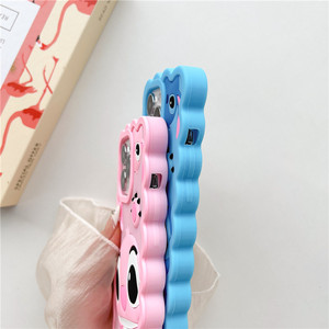 Custodia personalizzata per Smartphone per <span class=keywords><strong>Iphone</strong></span> 15 Pro XS Max XR X 7 8 Plus cartone animato carino in <span class=keywords><strong>Silicone</strong></span> morbido 3D <span class=keywords><strong>Cover</strong></span> per cellulare Anti-caduta - Product Image 4