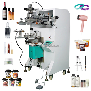 Màu duy nhất chai thủy tinh in ấn máy hình trụ Màn hình máy in cho nhựa Cốc giấy PP cốc nước chai thủy tinh - Product Image 3