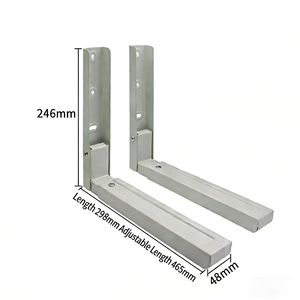 Soporte para Horno de Microondas Jin Rongda, Telescópico, de Acero Laminado en Frío, Plegable, para Montar en la Pared, para Cocina - Product Image 3