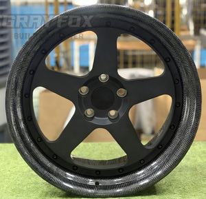 ล้อคาร์บอนไฟเบอร์แบบกำหนดเอง ขนาด 17-24 นิ้ว 5X112 5x114.3 5x120 สำหรับรถยนต์นั่งส่วนบุคคล สำหรับรถแข่ง Benz Nismo V1 Infiniti - Product Image 3