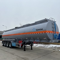 Semi-remorque citerne à carburant en aluminium et acier, entièrement personnalisable OEM/ODM, 2/3/4/6 axes, haute capacité, robuste